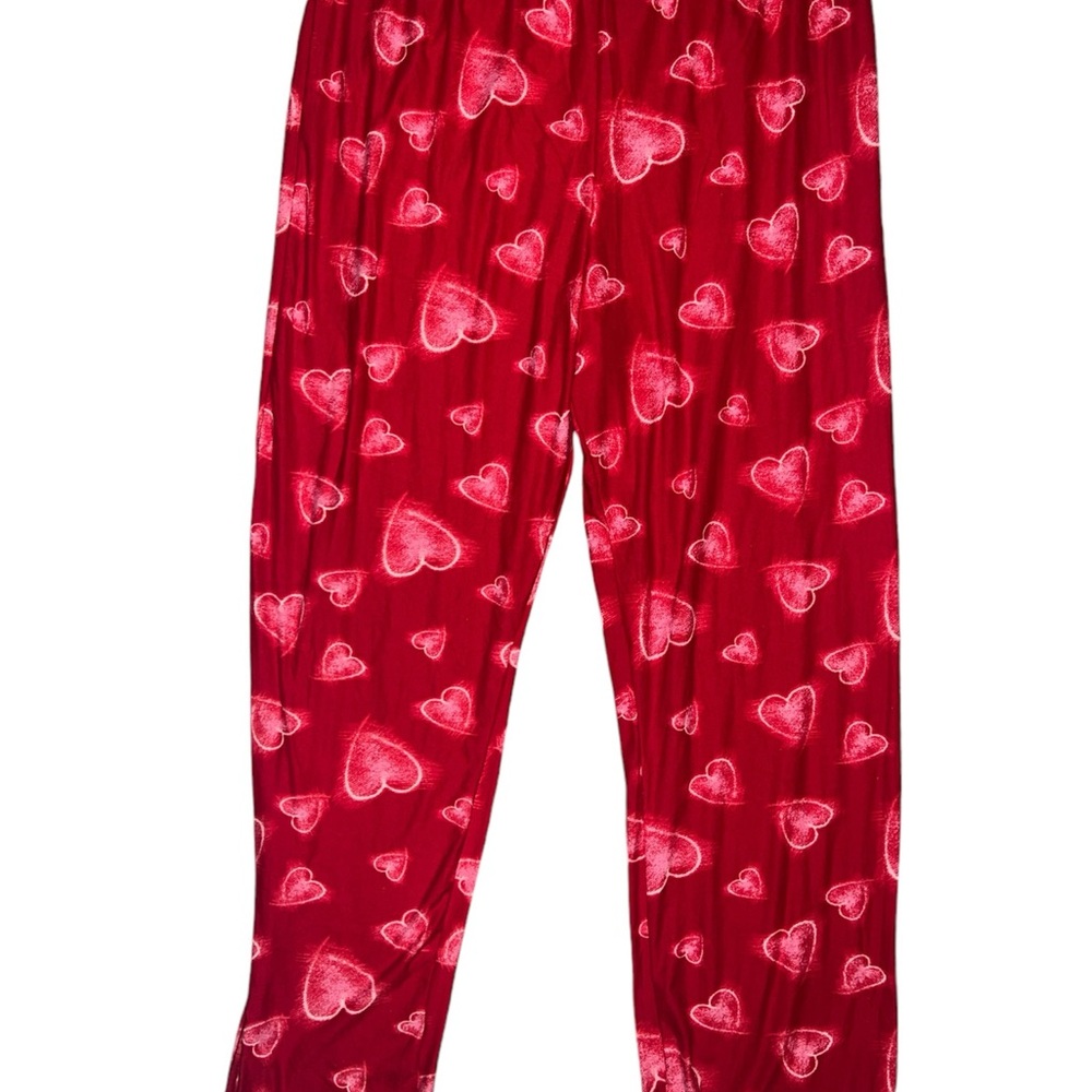 ☠️5/$20☠️ JUST BE | WOMENS SOFT RED HEART PJ PANTS